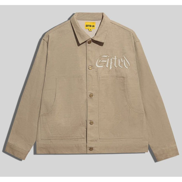 GFTD LA Felix Button Up Jacket “Bone”