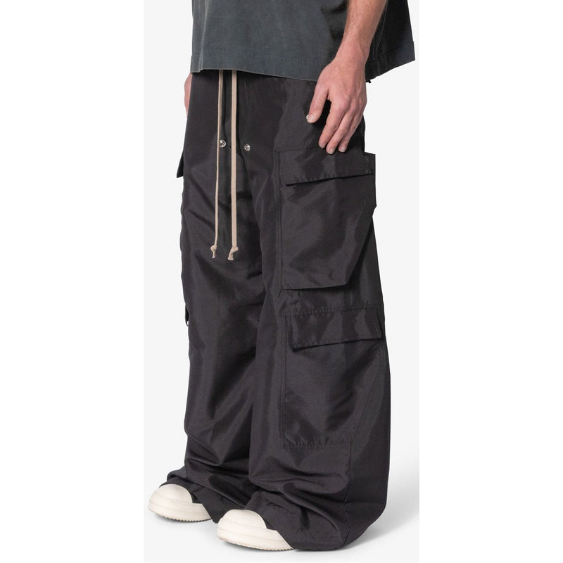 MNML Rave Double Cargo Pants “Black”