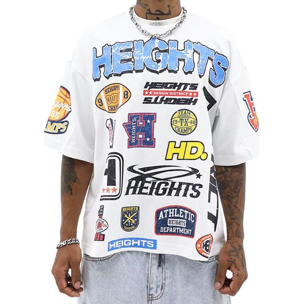 Heights District Varsity Tee "White"