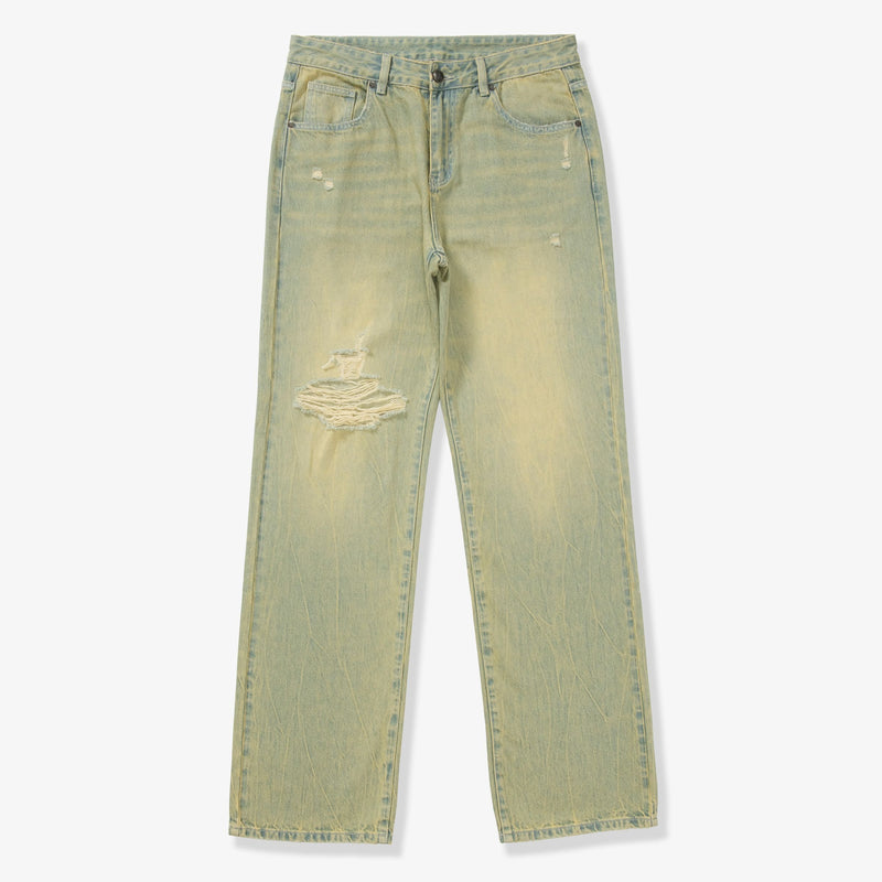 Gala Original Chloro Relaxed Denim Jeans "Sun Bleached Sage"