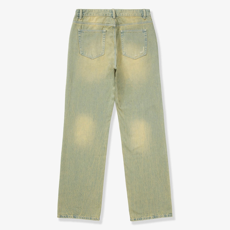 Gala Original Chloro Relaxed Denim Jeans "Sun Bleached Sage"