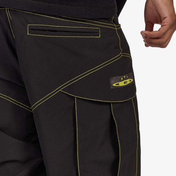 Gala Original Contrast Cargos "Black/Yellow"