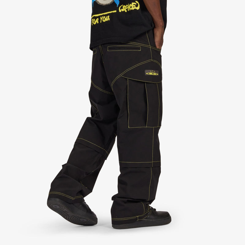 Gala Original Contrast Cargos "Black/Yellow"
