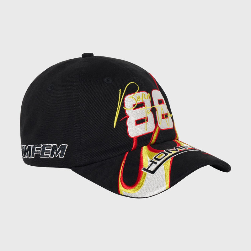 Homme Femme Born To Win Snapback Hat “Black"