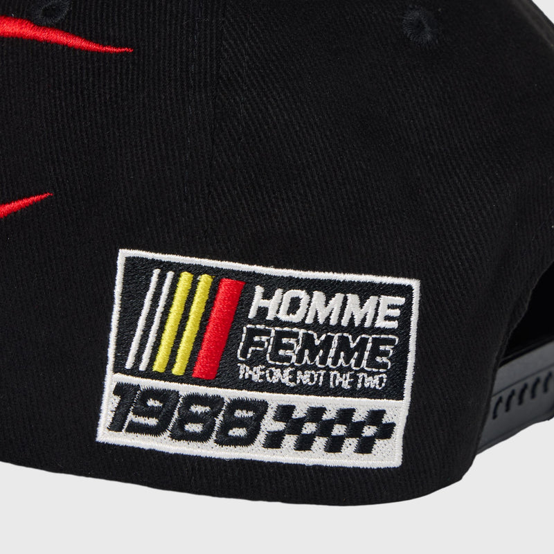Homme Femme Born To Win Snapback Hat “Black"