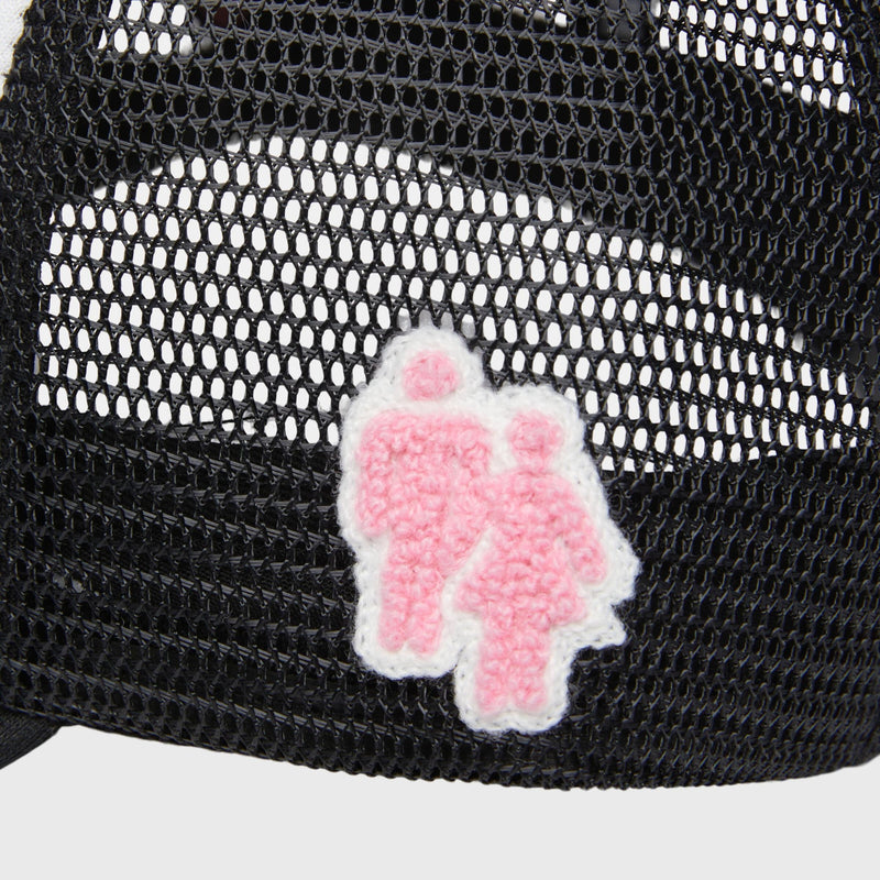 Homme Femme Beverly Hills Trucker Hat “Black”