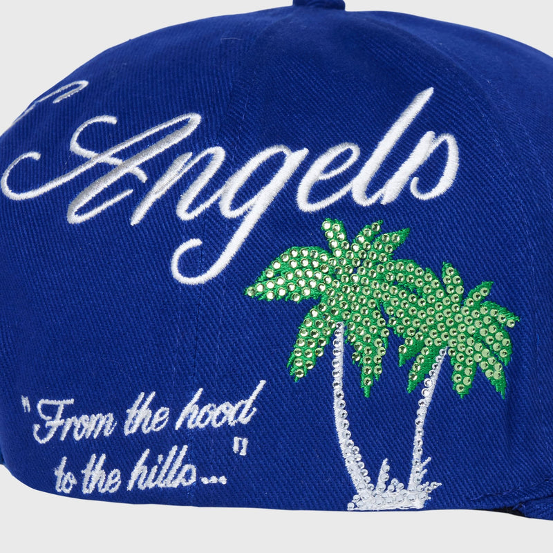 Homme Femme LA Gemstone Snapback Hat “Royal Blue"