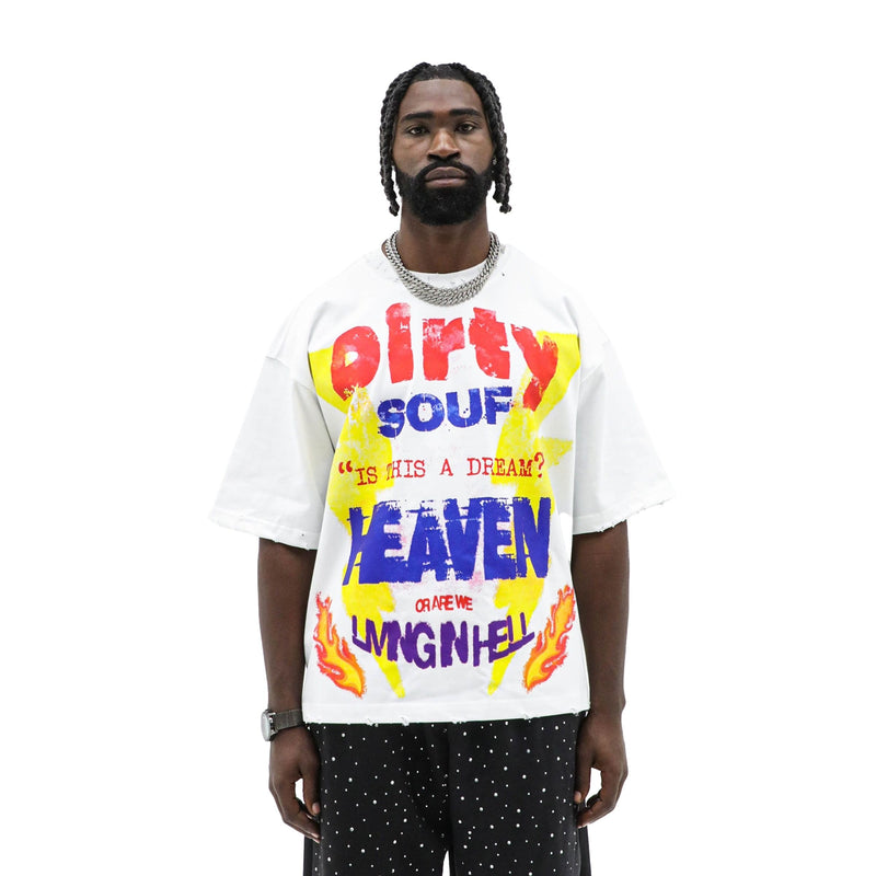 Heights District Heaven & Hell Tee "White"