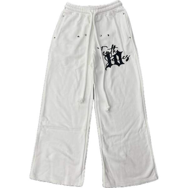 Tenth Series Yang Bela Sweatpants “White”