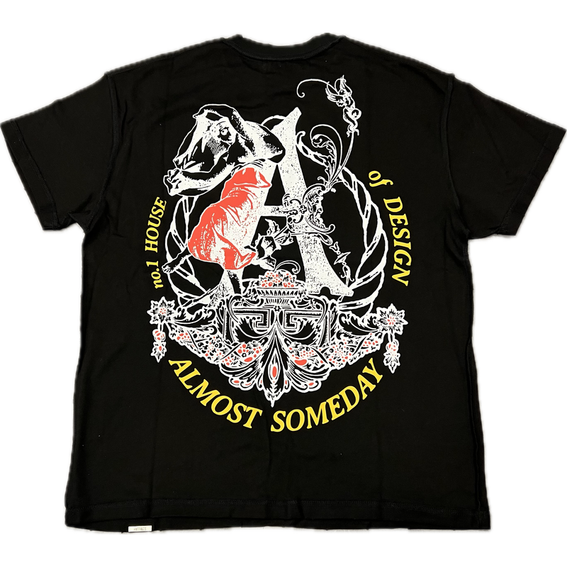 Almost Someday House Of Design Tee "Black"