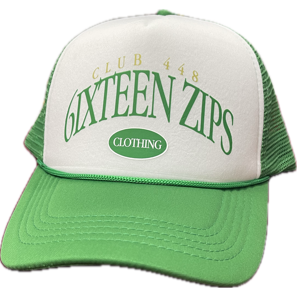 6IXTEEN Zips Club 448  Trucker Hat