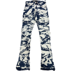 Waimea Wrapped Stacked Jeans "Blue Wash"