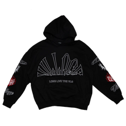 Village Patches Hoodie "Black"