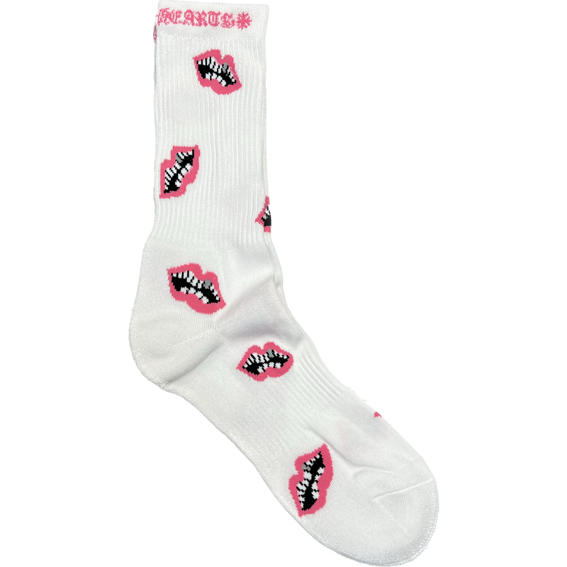 Chrome Hearts Matty Boy Socks “White/Pink”