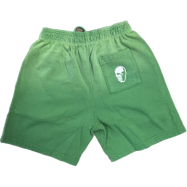 Warren Lotas Celtics Flaming Skull Shorts “Green”