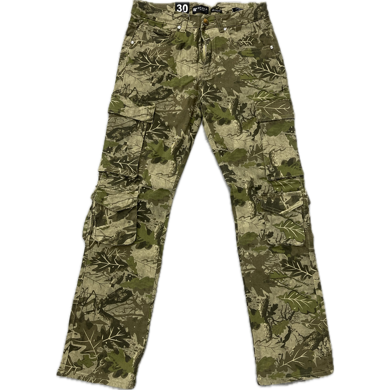 Waimea Relaxed Fit Cargo Pants "Camo"