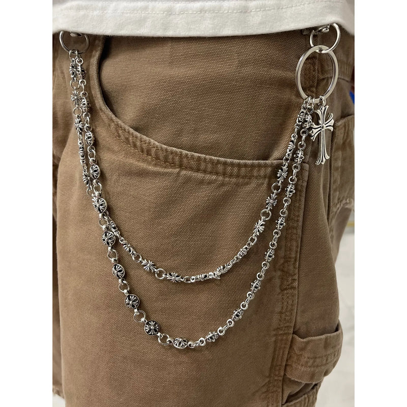 Cross Box Pocket Chain