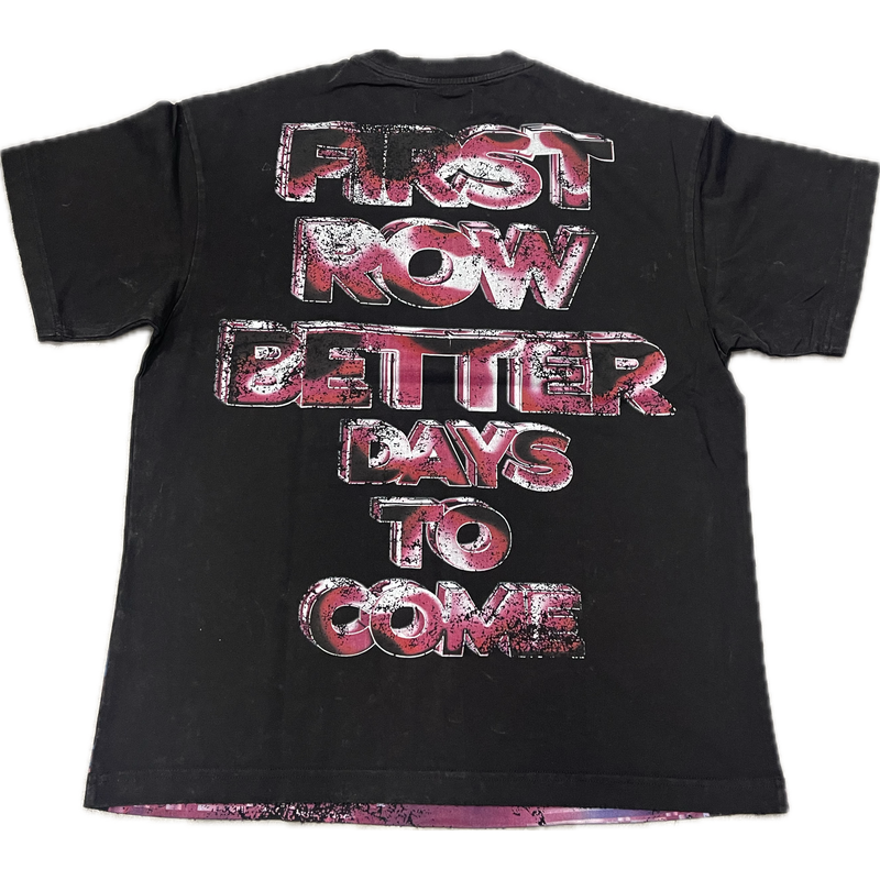 First Row Post Human Tee "Magenta"