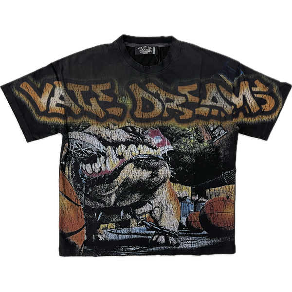 Vale Forever Bulldog Big Tee “Black”