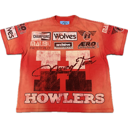 Howlers Club H-Racing Tee "Red"
