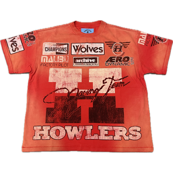 Howlers Club H-Racing Tee "Red"
