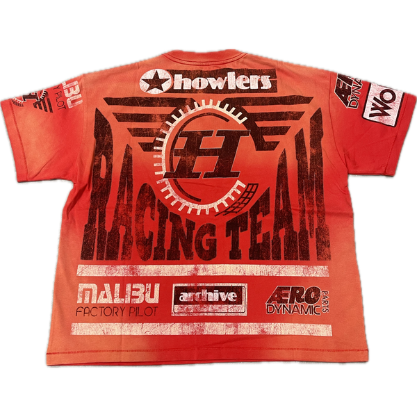 Howlers Club H-Racing Tee "Red"