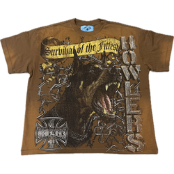 Howlers Club Without Warning Tee "Brown"