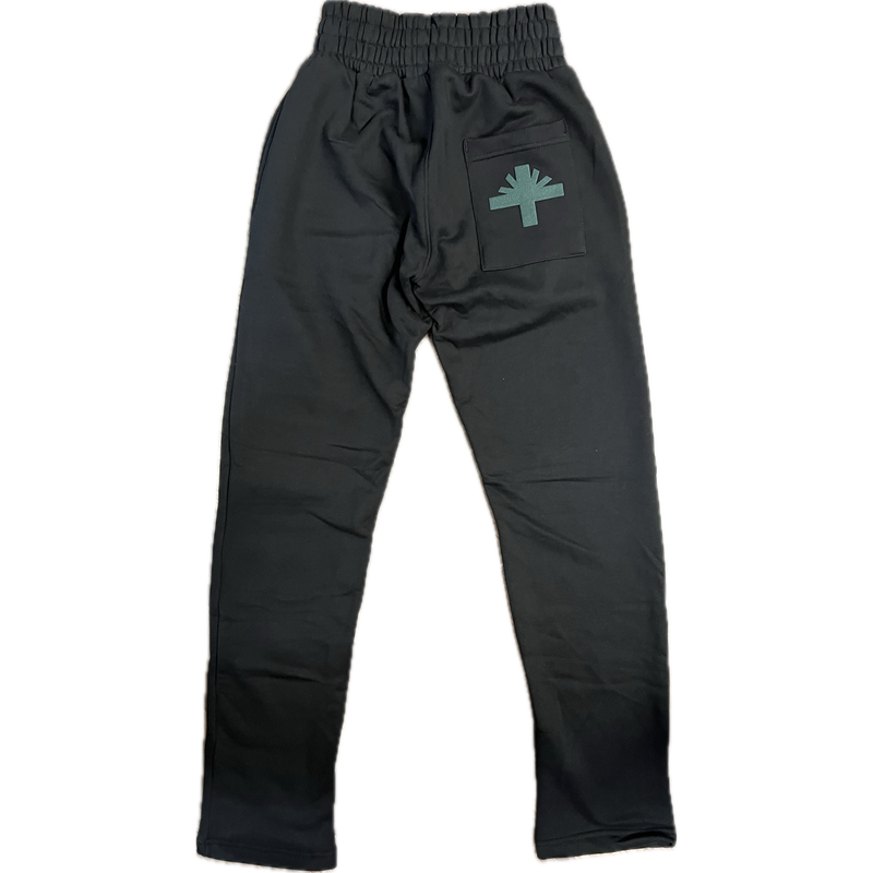 Vertabrae Sweatpants “Black & Green”