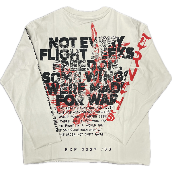 TRNCHS Wings For War L/S Tee