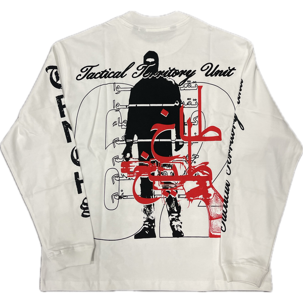 TRNCHS Khandaq L/S Tee "White"