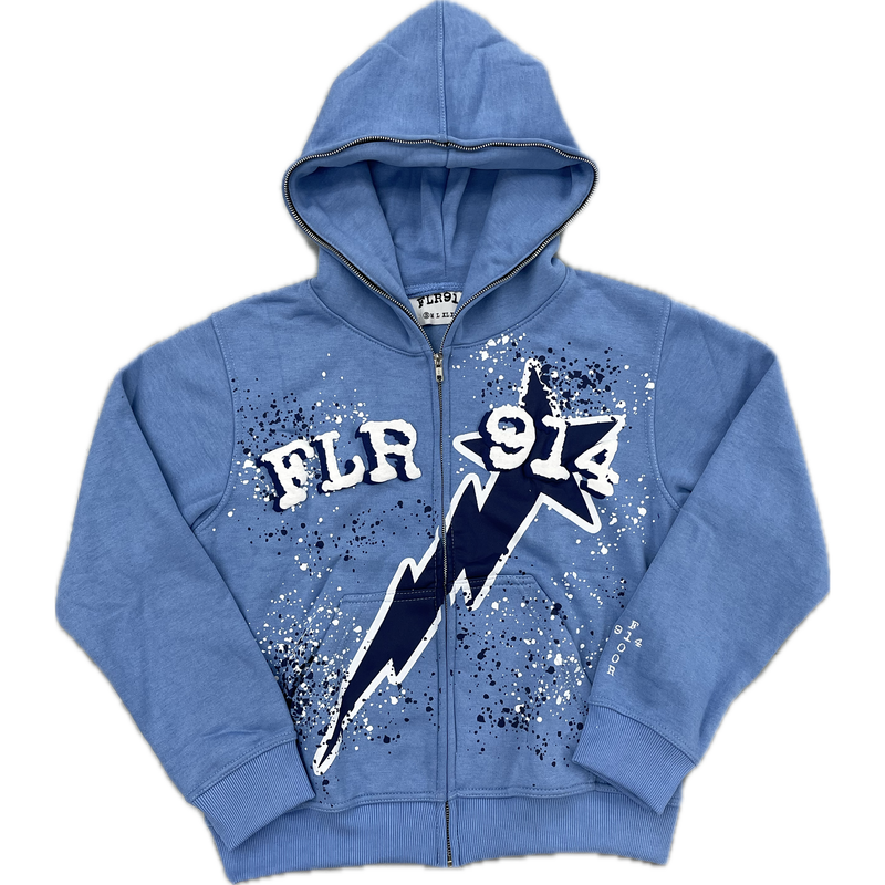 Floor914 V2 All Star Hoodie “Blue”