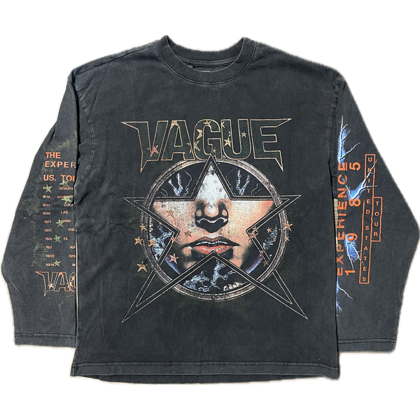 VAGUE Studios Poser L/S Tee "Vintage Black"