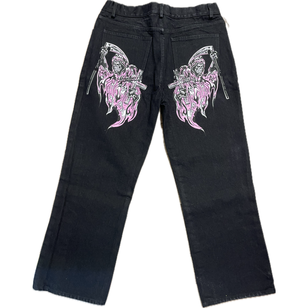 Warren Lotas Brother’s Keeper Jeans “Pink”