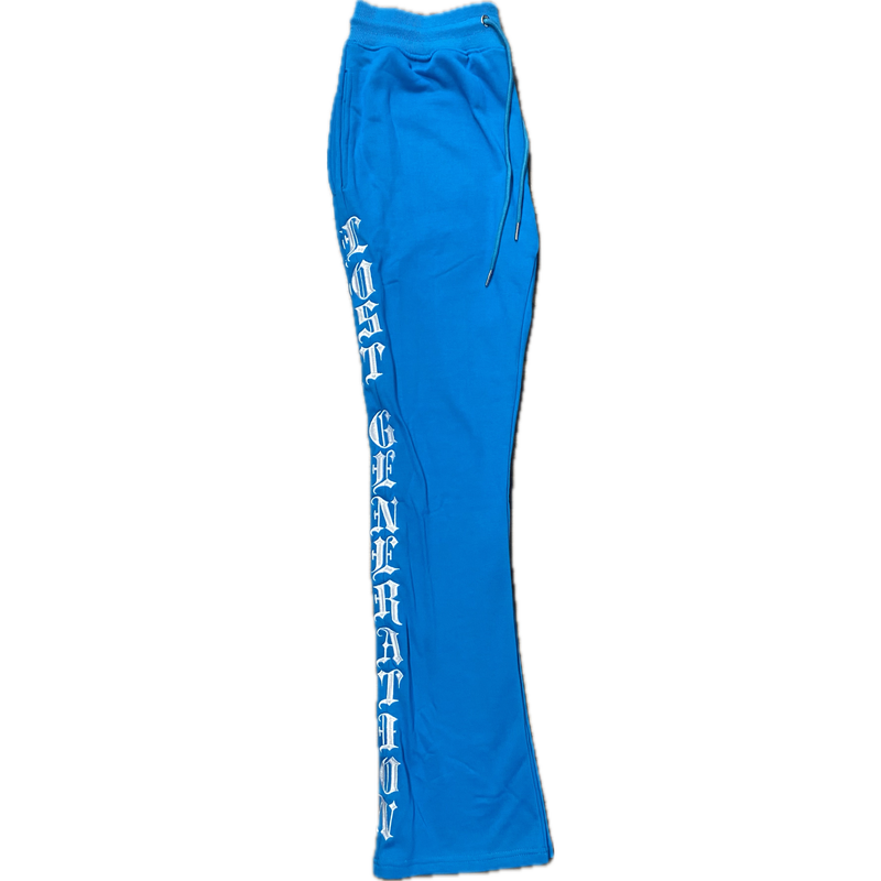 Waimea Stacked Lost Generation Sweatpants “Blue”