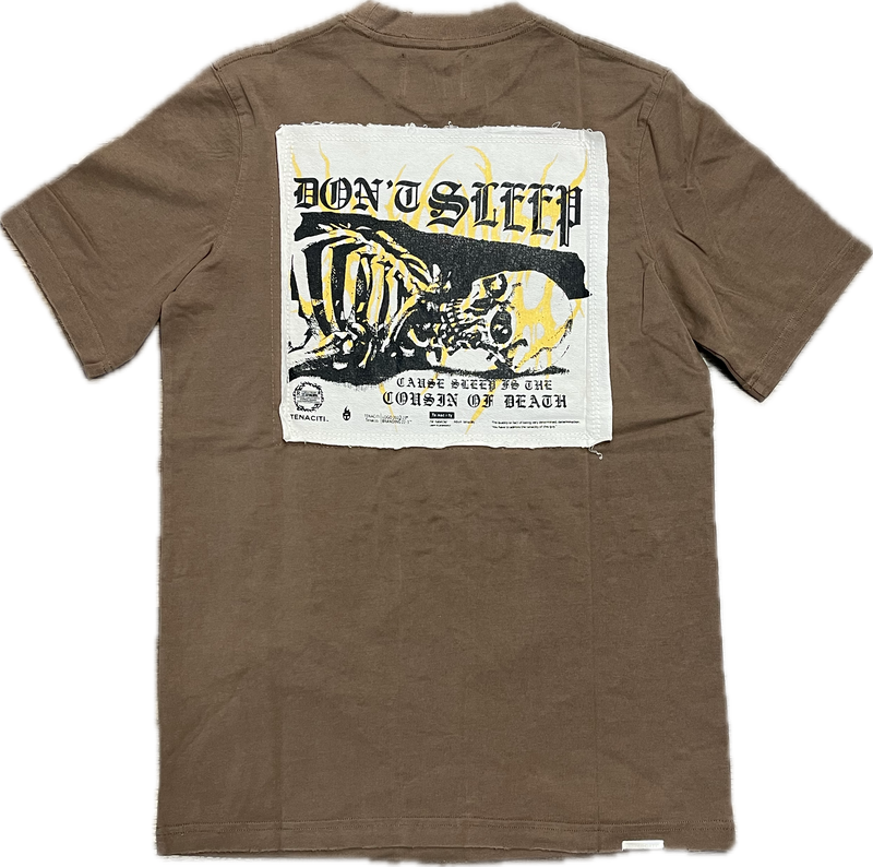 Tenaciti Don’t Sleep Tee “Brown”