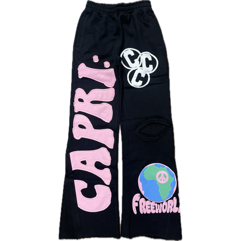 Project Capri Flared Sweatpants "Pink"