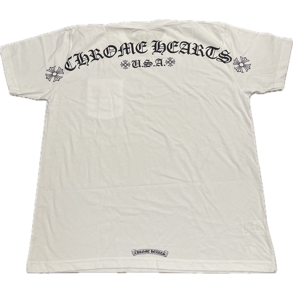 Chrome Hearts Scroll Tee "White"