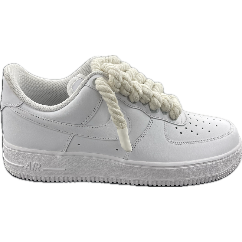 Backstage x Nike Air Force 1 Rope Laces "White"