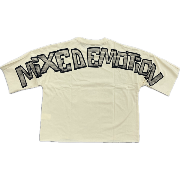 Mixed Emotion Monster Tee "Cream"