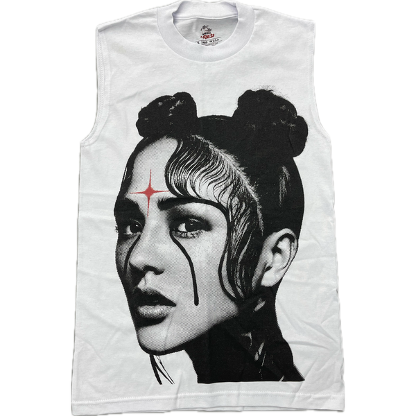 Works Of Madness Spiritual Girl Sleeveless Tee “White”