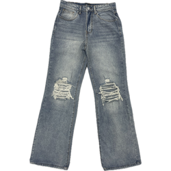 EPTM Distressed Baggy Jeans “Denim Blue”