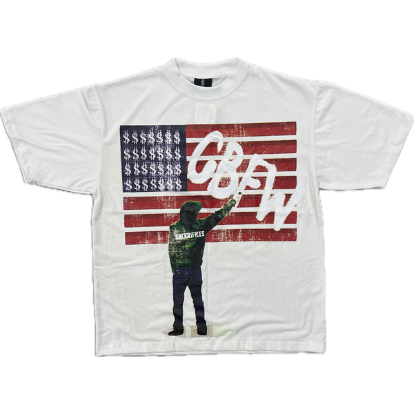 Sackrifices Clothing Sack America Tee “White”