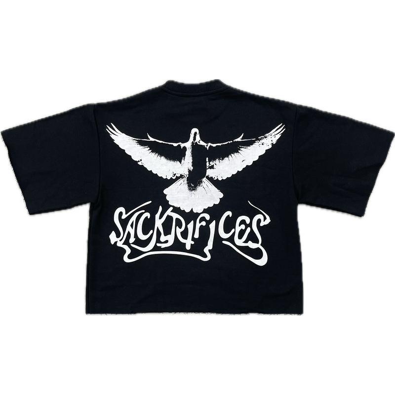 Sackrifices Clothing Sack Religion Boxy Tee “Black”