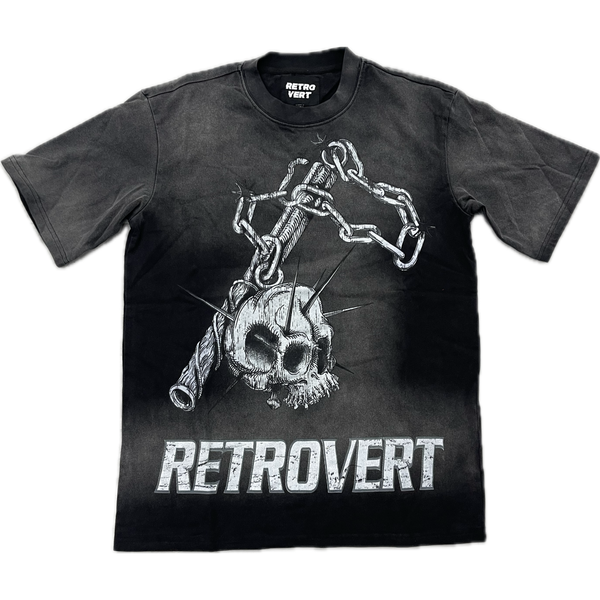 Retrovert Skull Weapon Tee “Black”