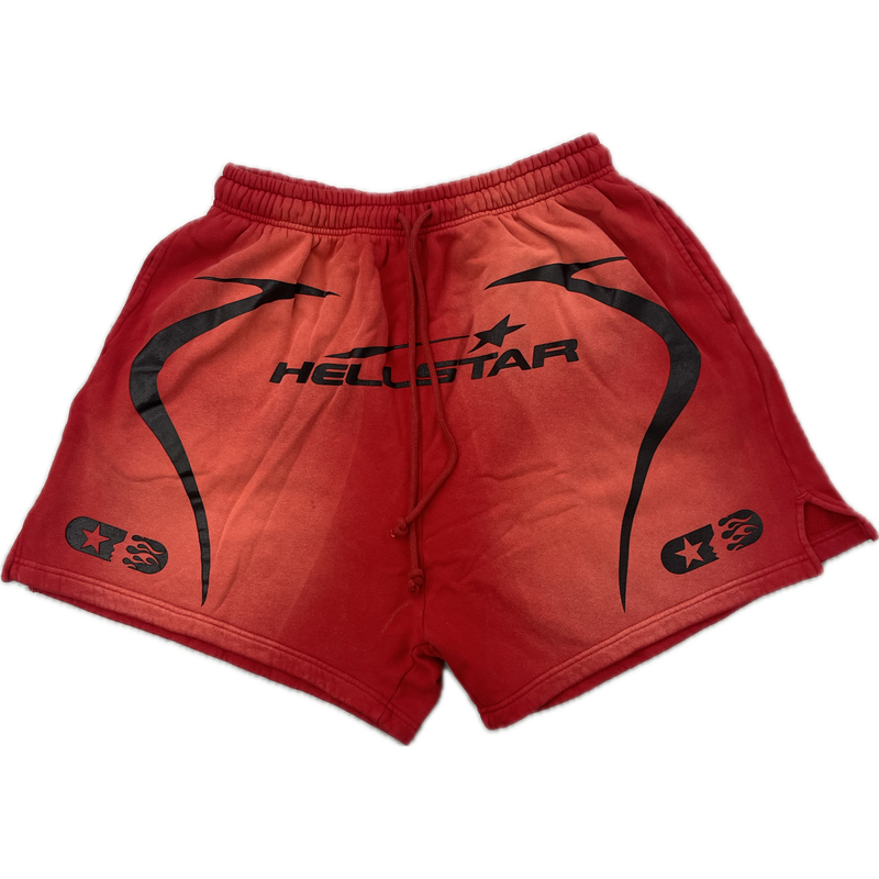 Hellstar Warm Up Shorts “Red”