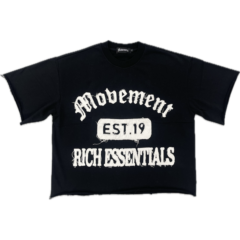 Movement Rich Essentials Tee “Black”