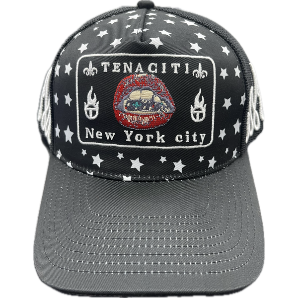 Tenaciti Kiss NYC Snapback Hat "Black"