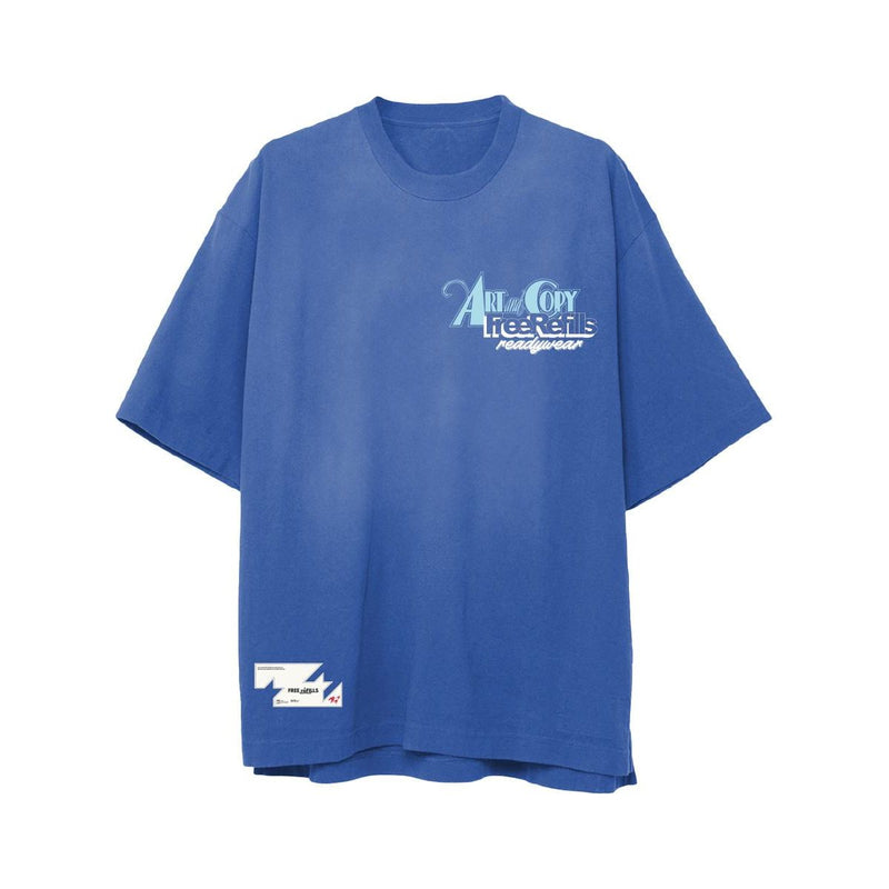 Free Refills Art Dept Tee “Blue”