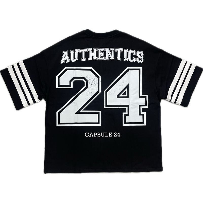 Authentics Fashion Project Crop Tee “Black”