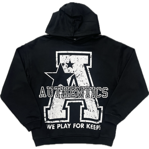 Authentics Big A Hoodie “Black”